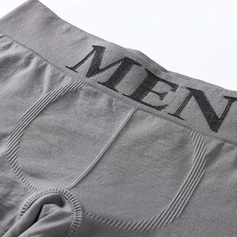 Oxbret™ 5 Pcs Thin Style Men's High Elastic Plain Color Comfortable Boxer