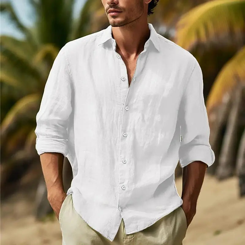 Oxbret™ Men's Patchwork Shirt Casual