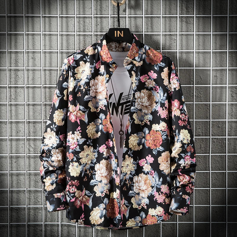 Oxbret™ Man's shirts Cotton Vintage