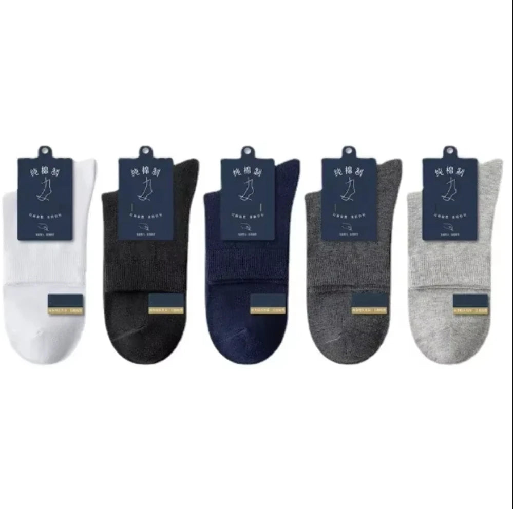 Oxbret™ 10/5/3pairs Breathable Con Sports Stockings Men Bamboo Fiber Men Socks