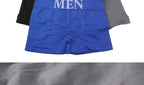 Oxbret™ 5 Pcs Thin Style Men's High Elastic Plain Color Comfortable Boxer