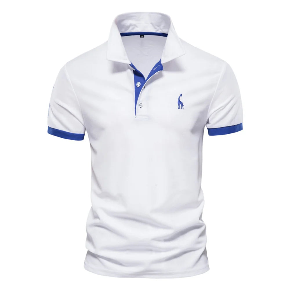 Oxbret™ Polo Giraffe Shirt Men Quality