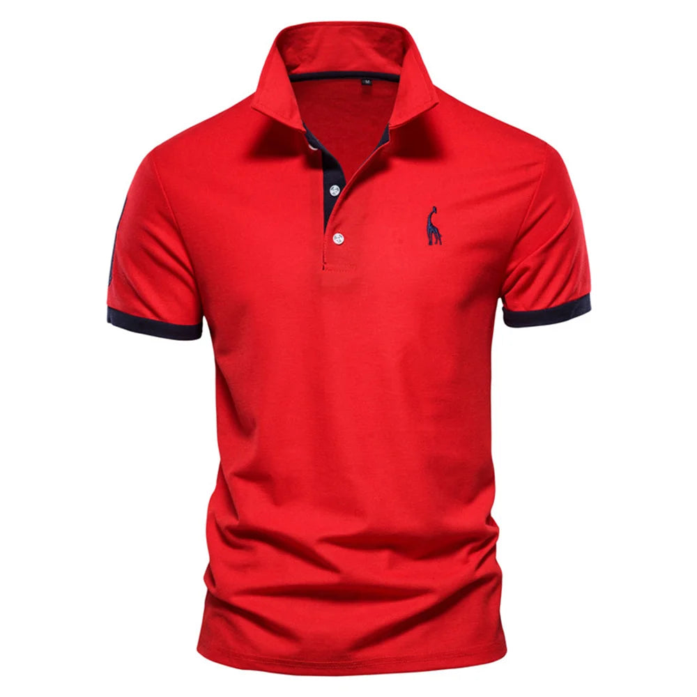 Oxbret™ Polo Giraffe Shirt Men Quality