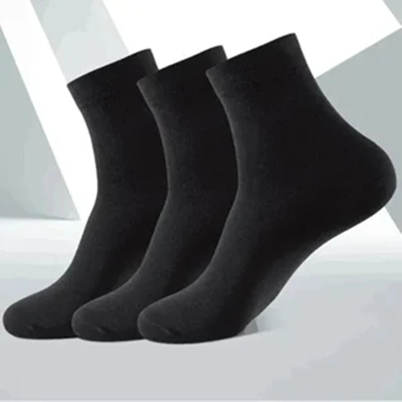 Oxbret™ 10/5/3pairs Breathable Con Sports Stockings Men Bamboo Fiber Men Socks