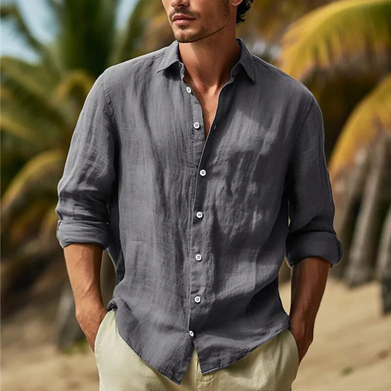 Oxbret™ Men's Patchwork Shirt Casual