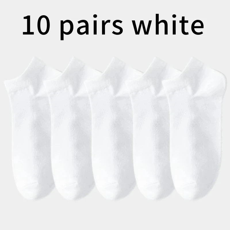 Oxbret™ 10/5/3pairs Breathable Con Sports Stockings Men Bamboo Fiber Men Socks