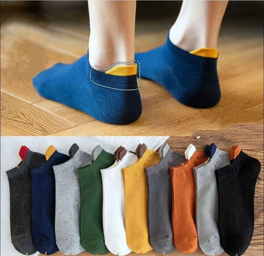 Oxbret™ 10/5/3pairs Breathable Con Sports Stockings Men Bamboo Fiber Men Socks