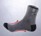 Oxbret™ 10/5/3pairs Breathable Con Sports Stockings Men Bamboo Fiber Men Socks