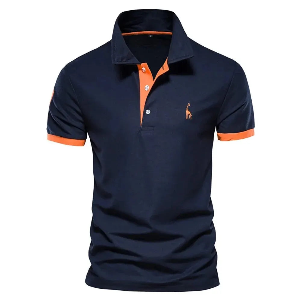 Oxbret™ Polo Giraffe Shirt Men Quality
