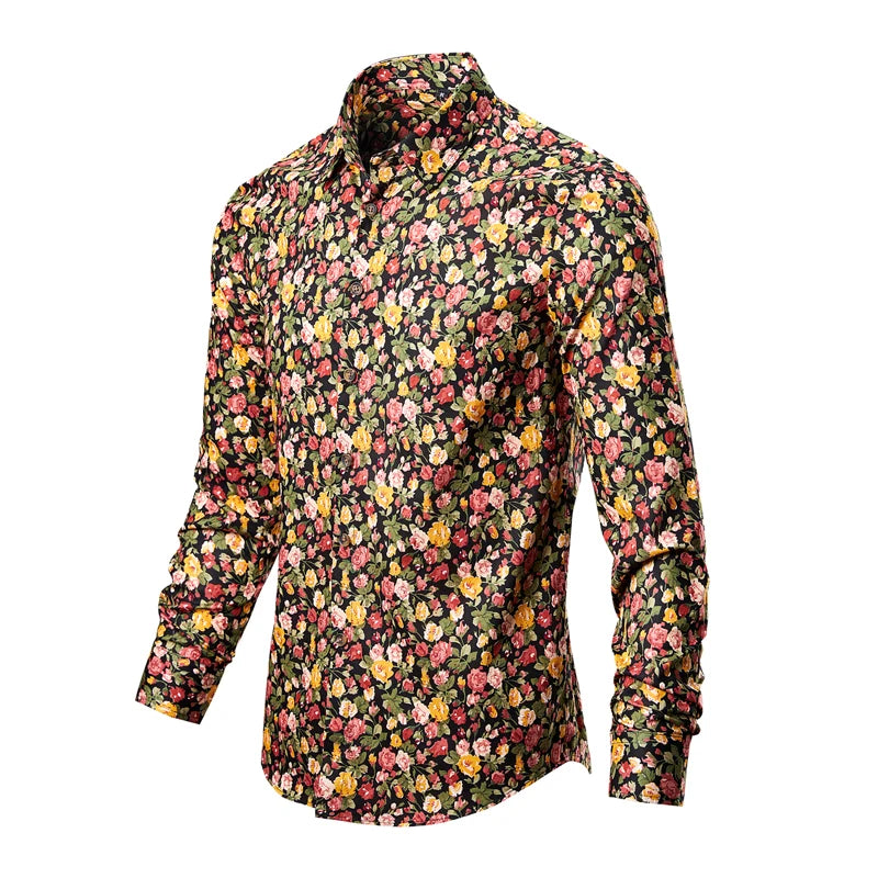 Oxbret™ Man's shirts Cotton Vintage