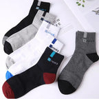 Oxbret™ 10/5/3pairs Breathable Con Sports Stockings Men Bamboo Fiber Men Socks