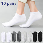 Oxbret™ 10/5/3pairs Breathable Con Sports Stockings Men Bamboo Fiber Men Socks