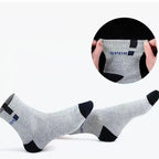 Oxbret™ 10/5/3pairs Breathable Con Sports Stockings Men Bamboo Fiber Men Socks