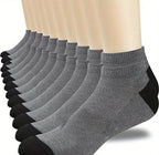 Oxbret™ 10/5/3pairs Breathable Con Sports Stockings Men Bamboo Fiber Men Socks
