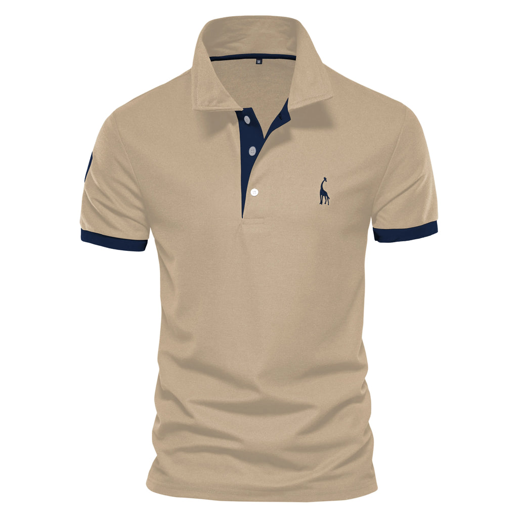 Oxbret™ Polo Giraffe Shirt Men Quality