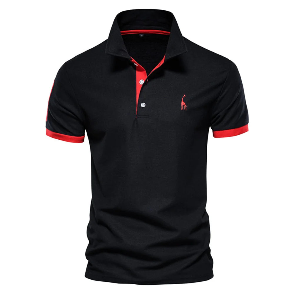 Oxbret™ Polo Giraffe Shirt Men Quality