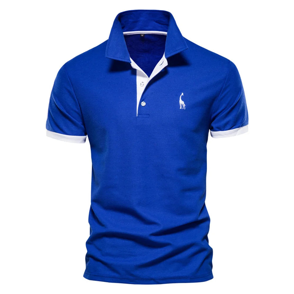 Oxbret™ Polo Giraffe Shirt Men Quality