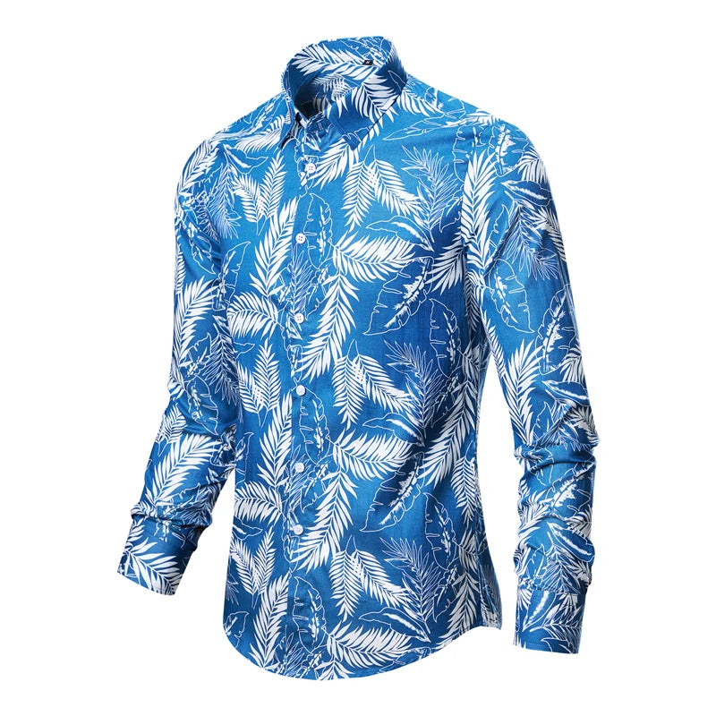 Oxbret™ Man's shirts Cotton Vintage